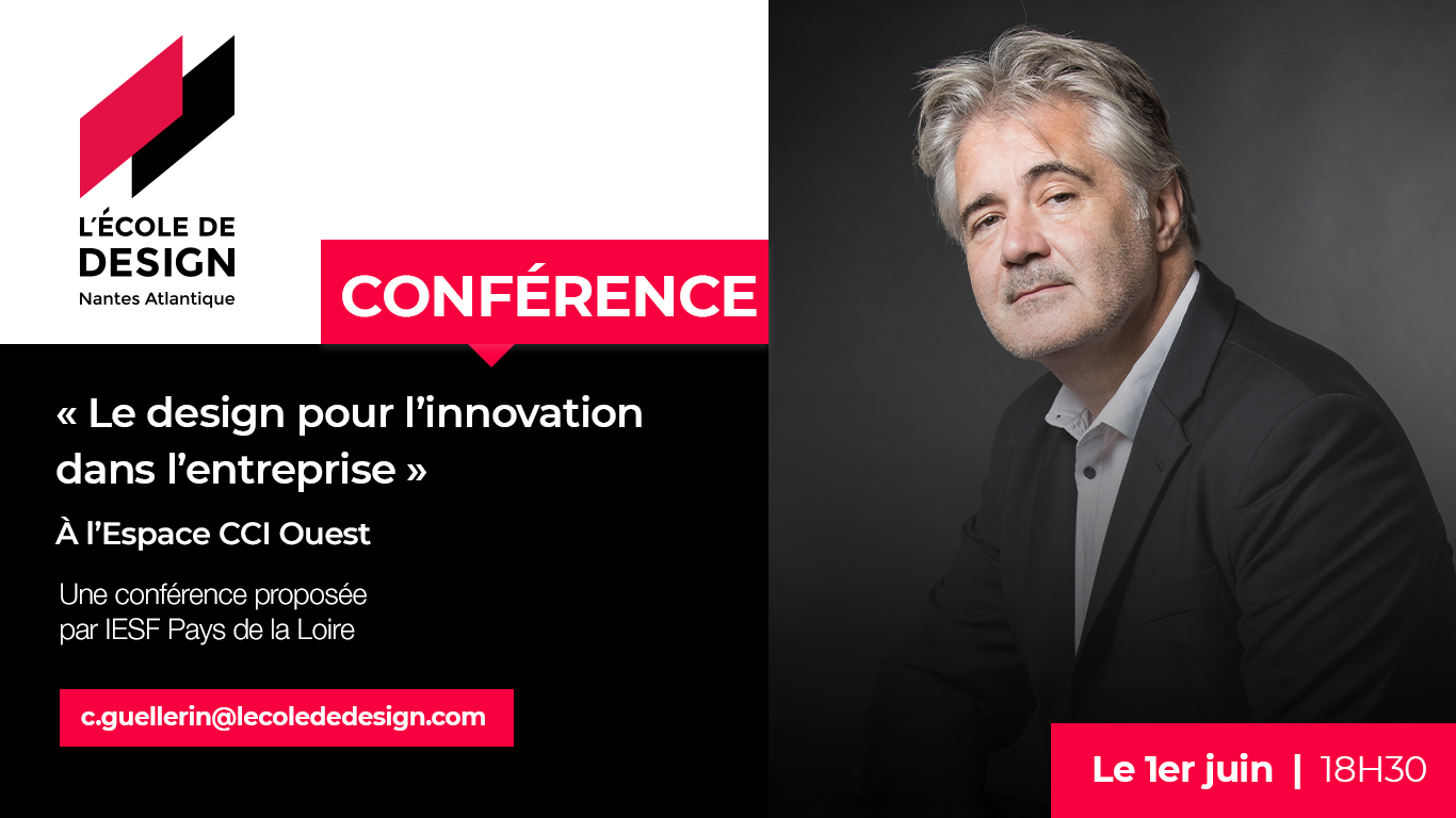 REPLAY : Conference le DESIGN pour INNOVER en ENTREPRISE