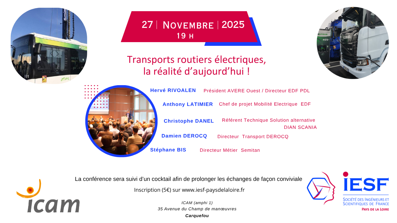 Confrence:Transports routiers lectriques,  la ralit daujourdhui ! 