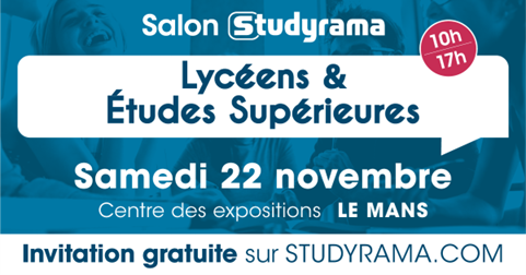 Salon Studyrama au Mans le 22 Novembre